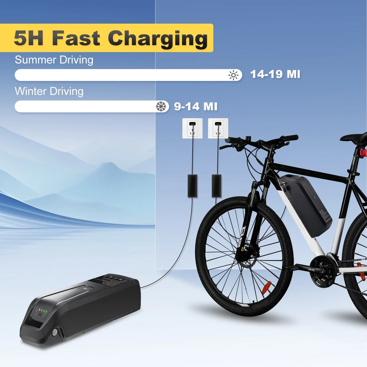 Aleaivy Hailong 36V Ebike Battery 10Ah 15Ah 20Ah Li Ion