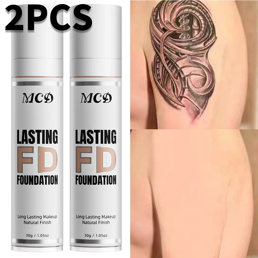 MCD Full Coverage Liquid Concealer Cream Makeup Foundation