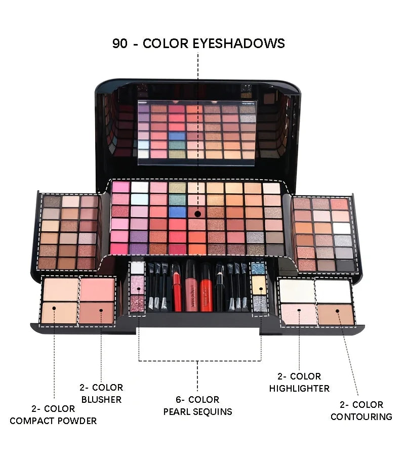 Complete All In One Makeup Set For Full Face Beauty