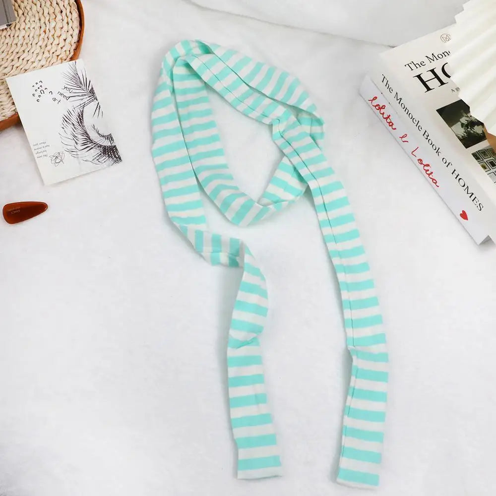 YJSFG HOUSE Harajuku Cotton Scarf Neckerchief Long Streetwear