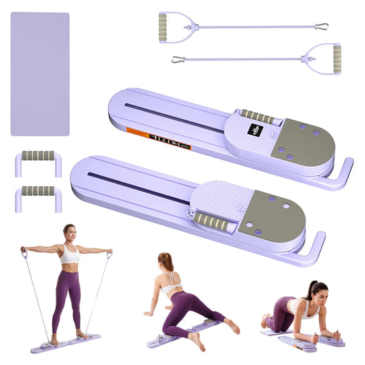 Adjustable Split Pilates Board Full Body Trainer Home Gym