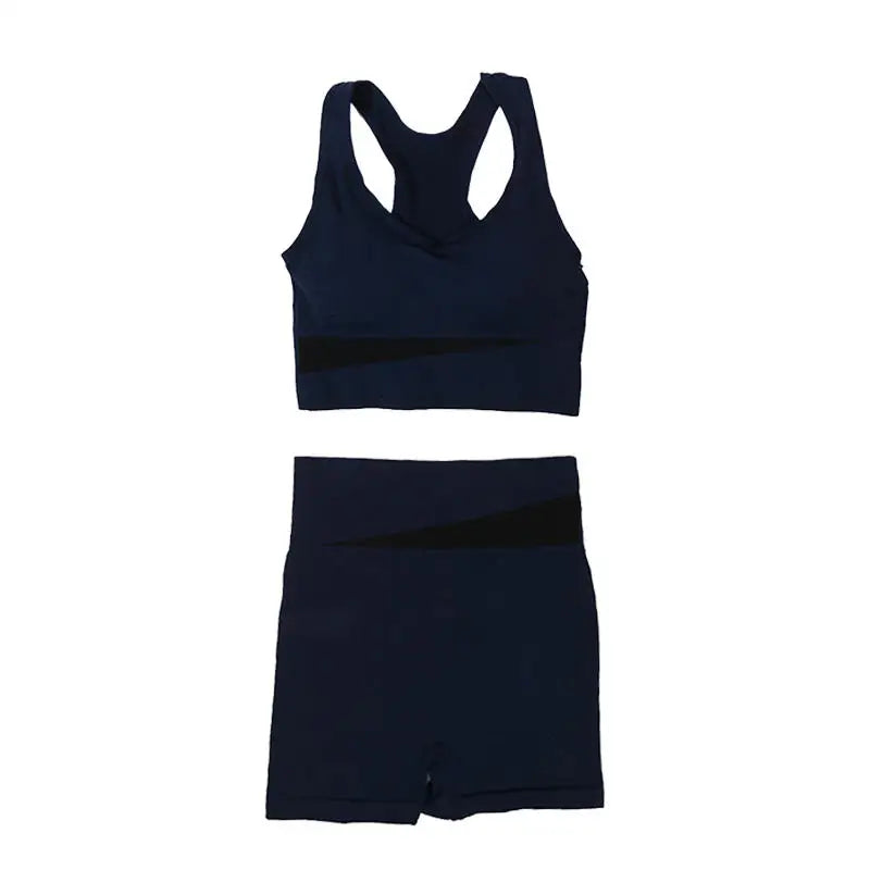 Women Yoga Suit Set High Waist Hip Lift Running Wear
