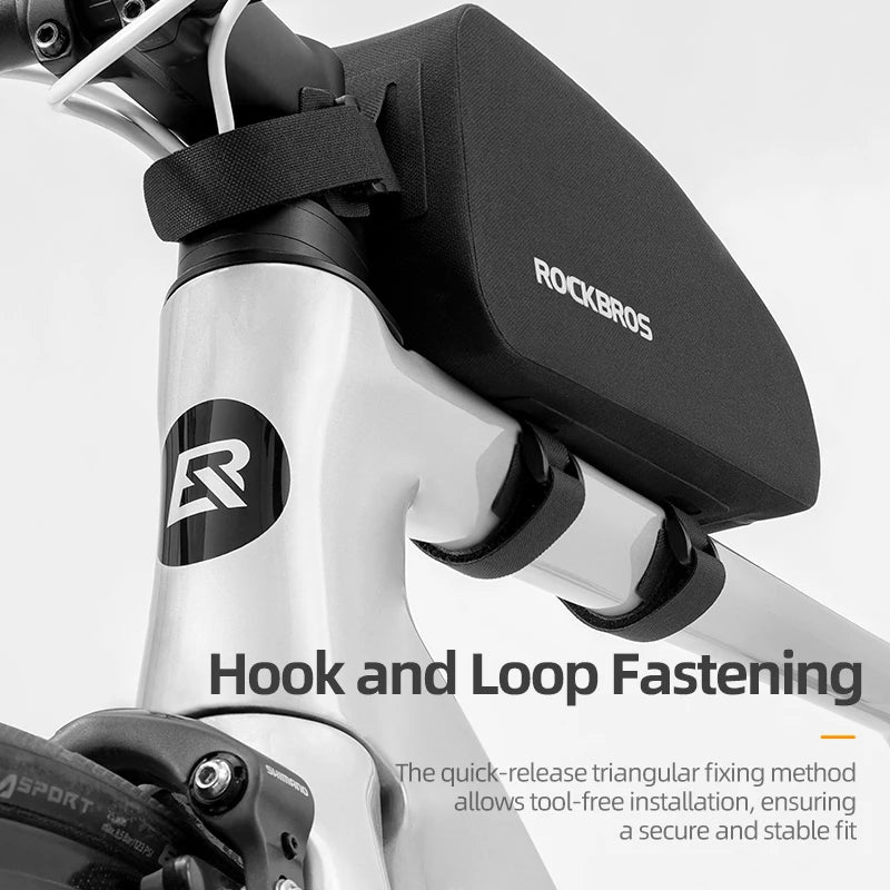 ROCKBROS Top Tube Bag Waterproof Hard Shell Large Capacity