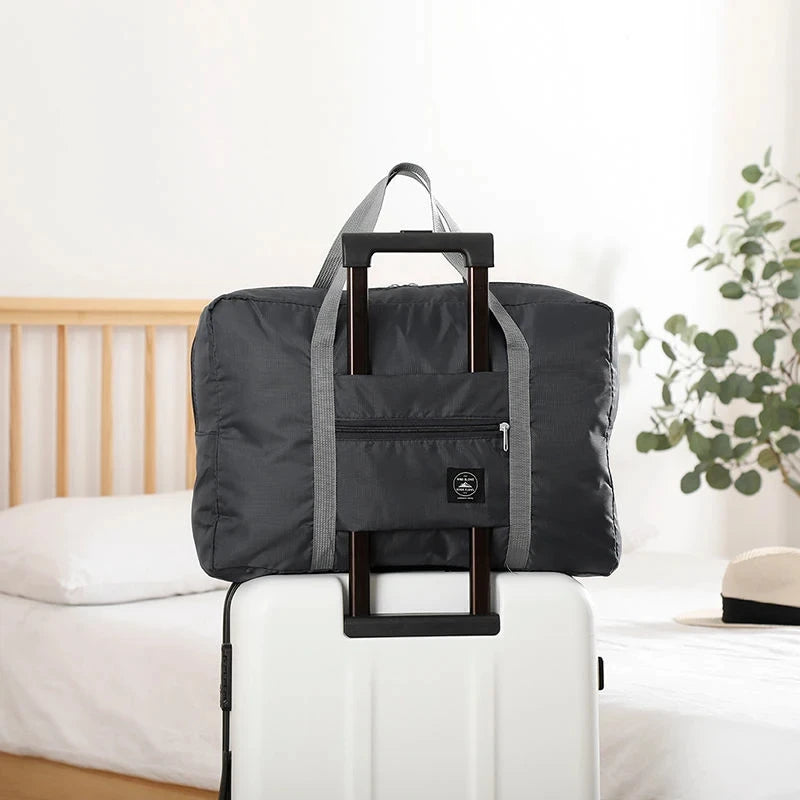 Foldable Travel Duffel Bag Carry On For Women Large Capacity