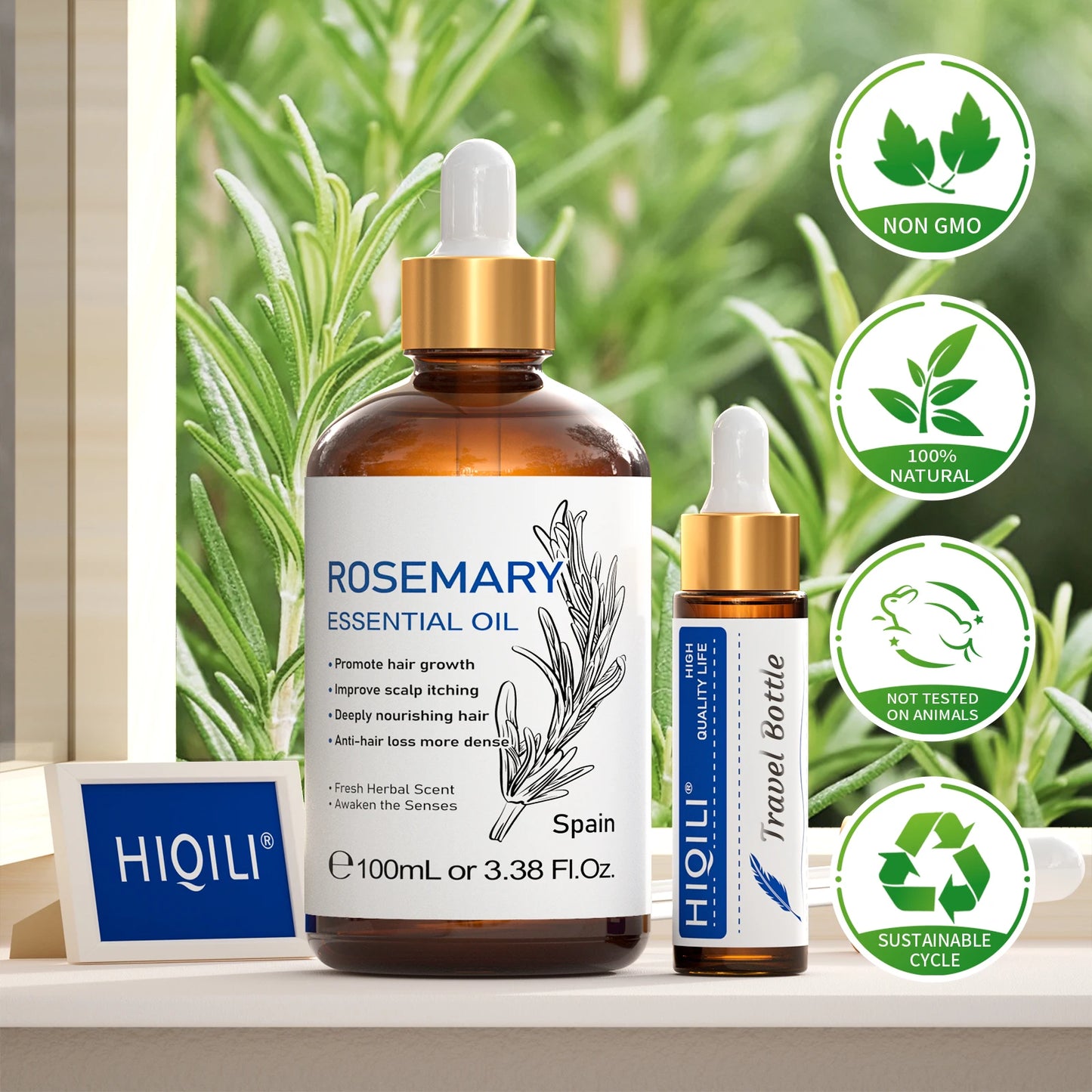 HIQILI Lemon Eucalyptus Pure Essential Oil