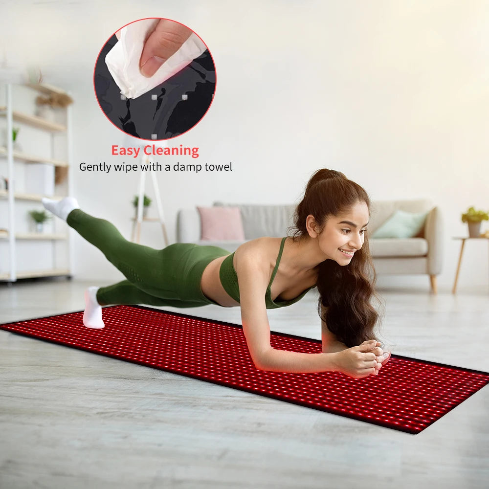 Full Body Red Light Therapy Mat Infrared LED Blanket