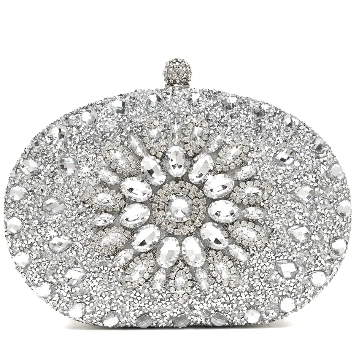Women's Sparkling Rhinestone Clutch Purse Luxury Evening Handbag