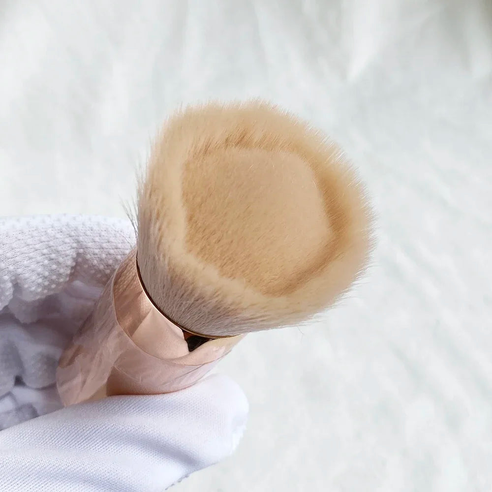 Synthetic Concave Foundation Brush For Powder And Makeup Application