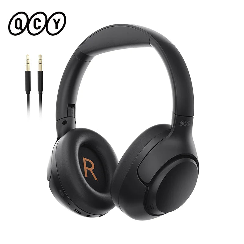 QCY H3 Wireless Headphones With Active Noise Cancellation Bluetooth 5.4