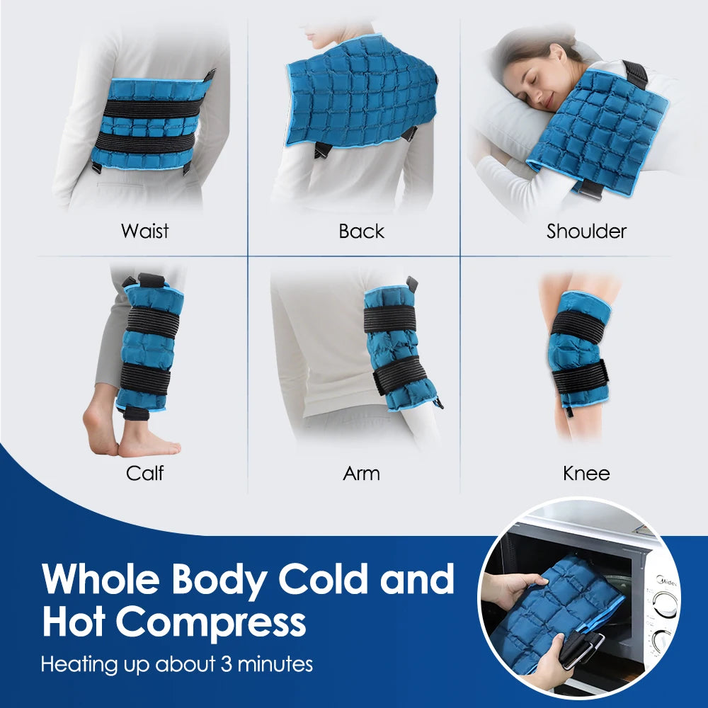 Hailicare Ice Pack for Back Relief Reusable Cold Wrap