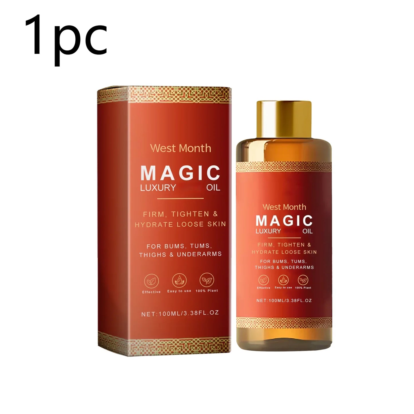 West Month Firming Body Oil Deep Hydration And Skin Repair