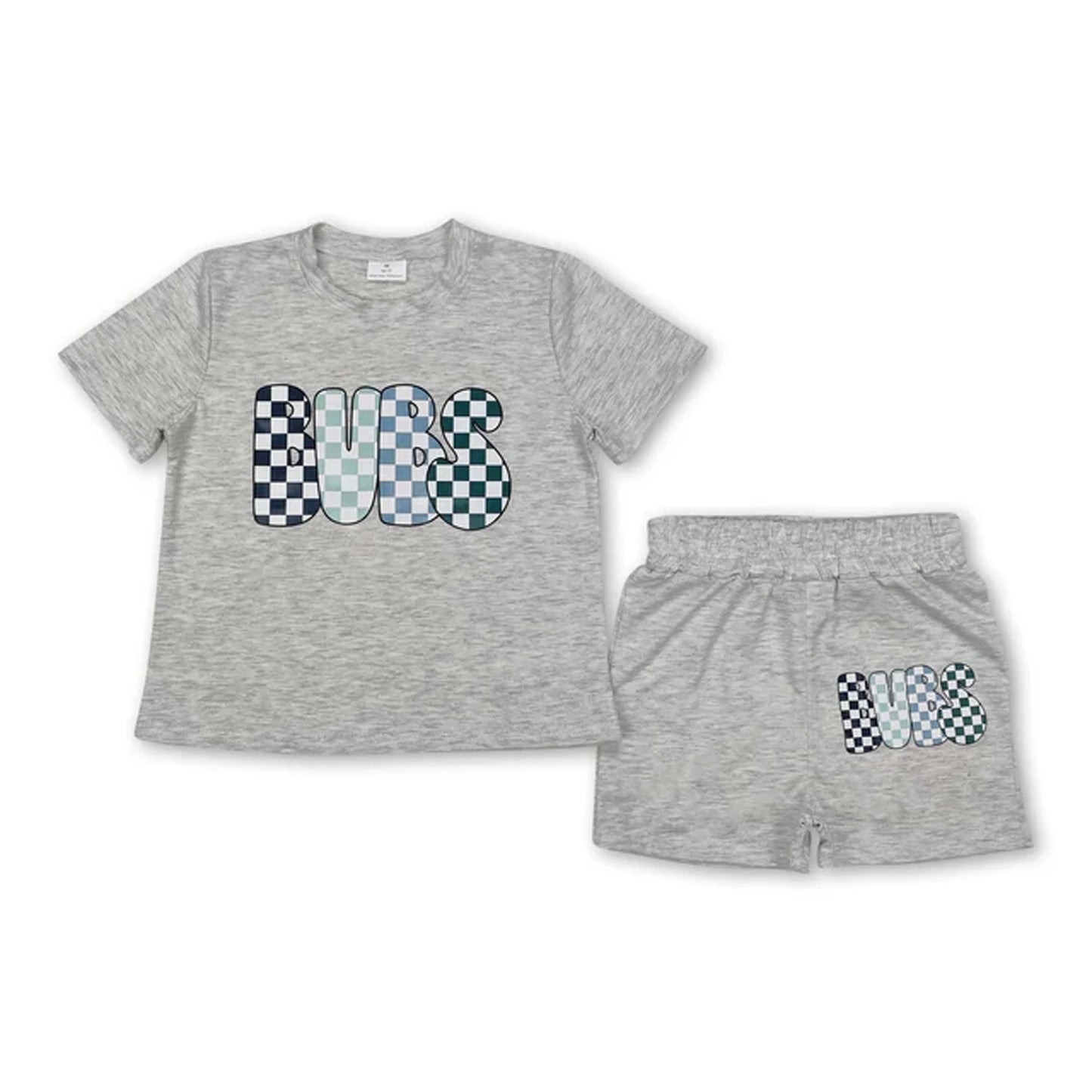 Toddler Boy Summer Set With Printed Tee And Shorts