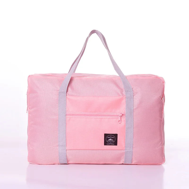 Foldable Travel Duffel Bag Carry On For Women Large Capacity