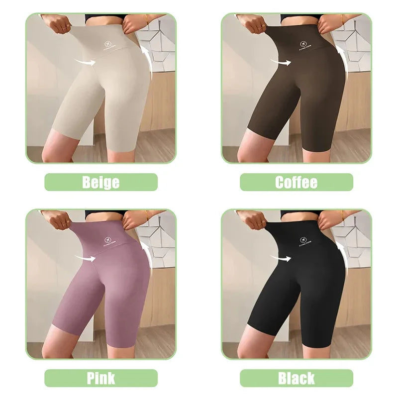 Women's Yoga Shorts High Waist Push Up Gym Fitness