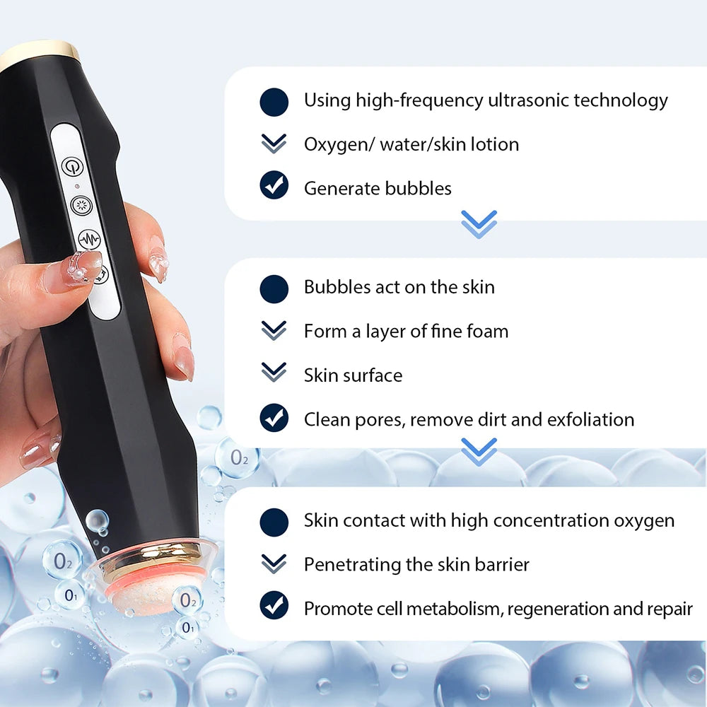 Foreverlily Oxygen Bubble Pen CO2 Facial Machine Skin Care