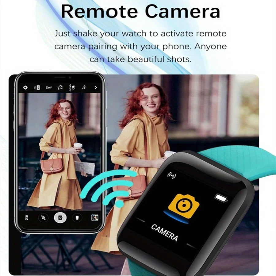 CHAONB Smartwatch For Men And Women Fitness Tracker Bluetooth