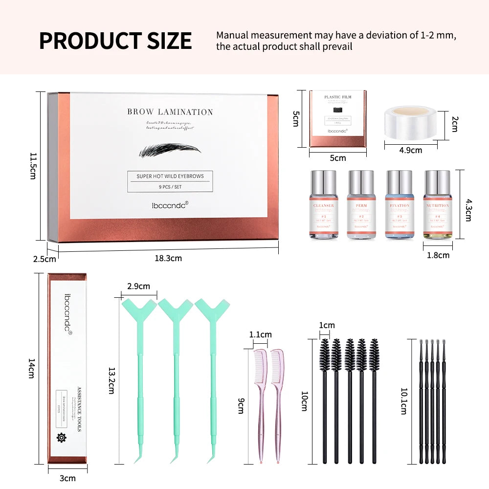 Lakerain Brow Lift Lamination Kit For Professional Eyebrow Lifting