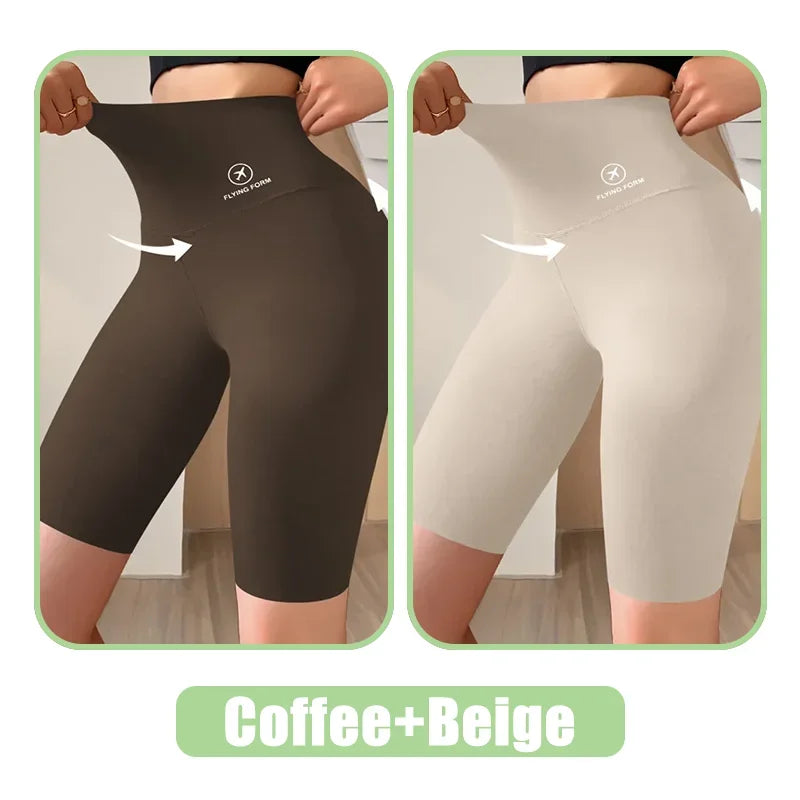 Women's Yoga Shorts High Waist Push Up Gym Fitness