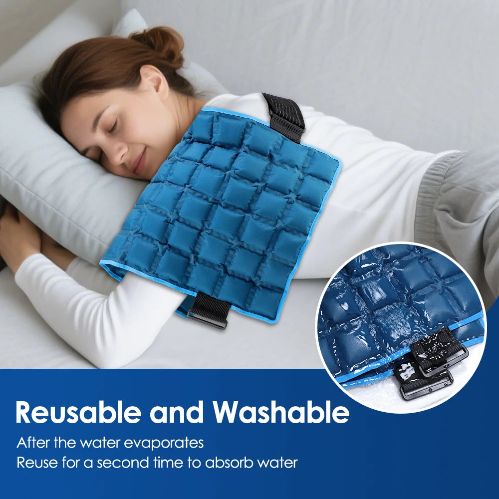 Hailicare Ice Pack for Back Relief Reusable Cold Wrap