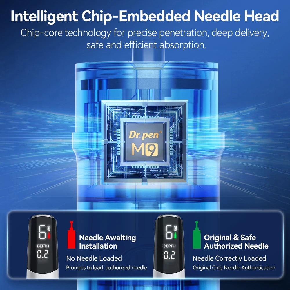 Hello Face DrPen M9 Microneedle Device With M300 LED Mask