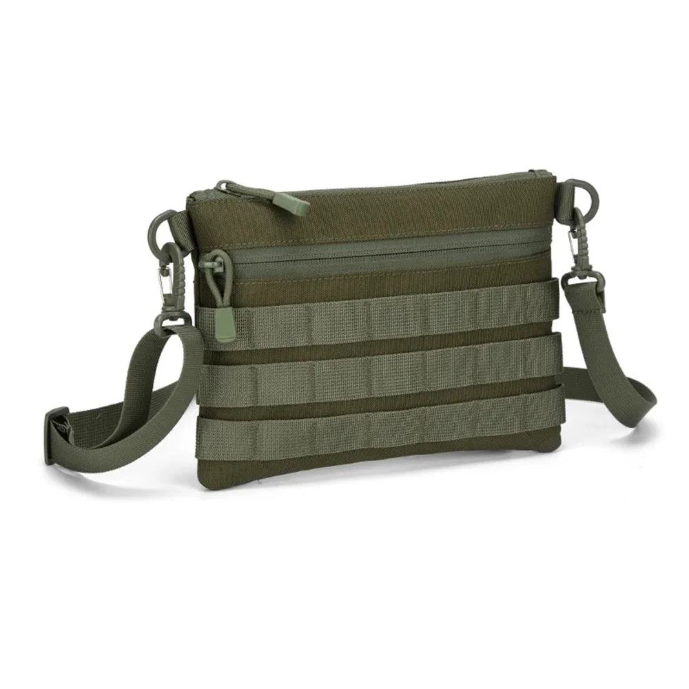 Nyxia Tactical Molle Crossbody Bag 600D Nylon Chest Pouch