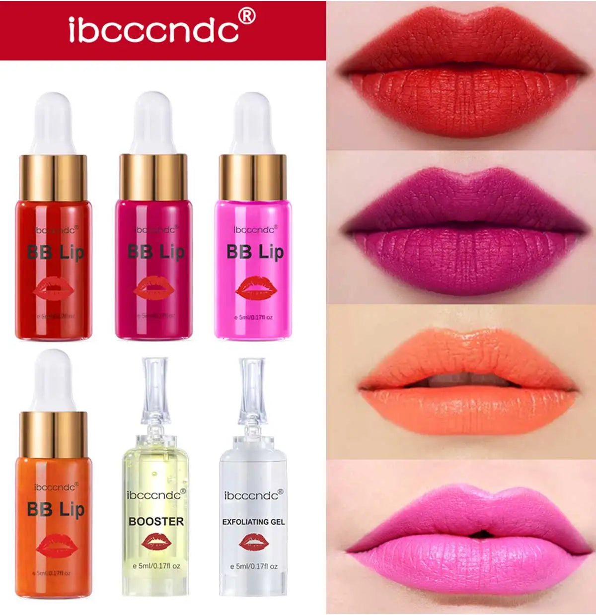 Ibcccndc Korea Glow BB Lips Ampoule Serum Starter Set
