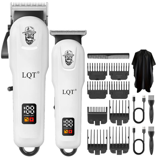LQT Professional Cordless Hair Clipper And Beard Trimmer Kit