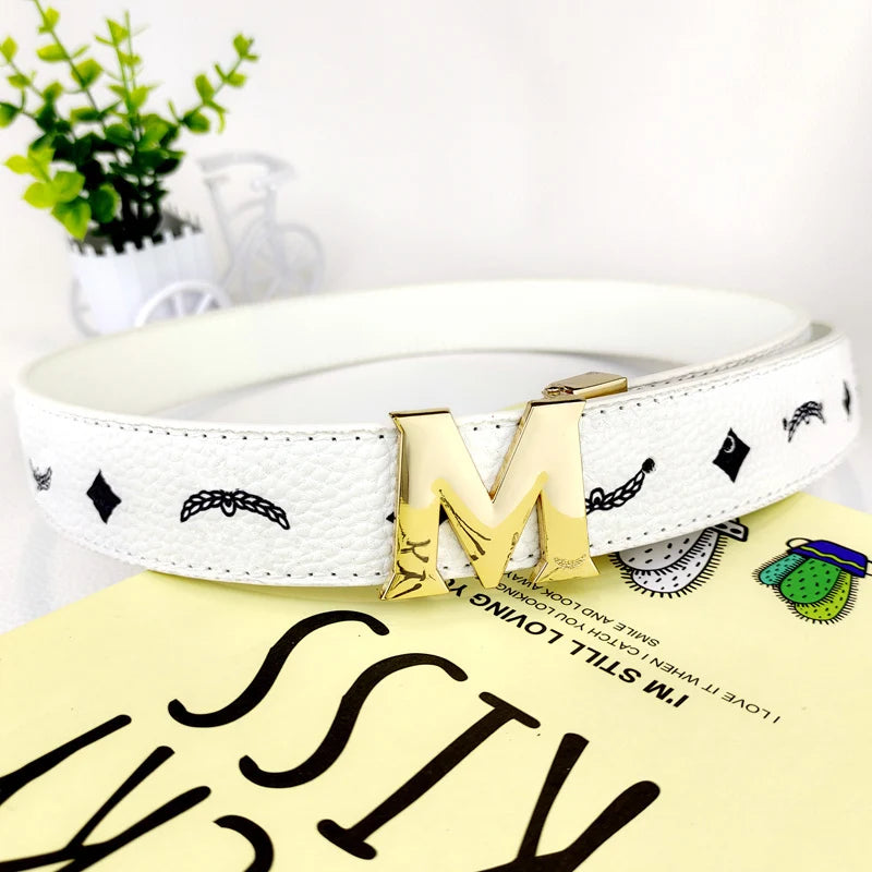 ZUANKUO Classic Genuine Leather Belt For Men And Women