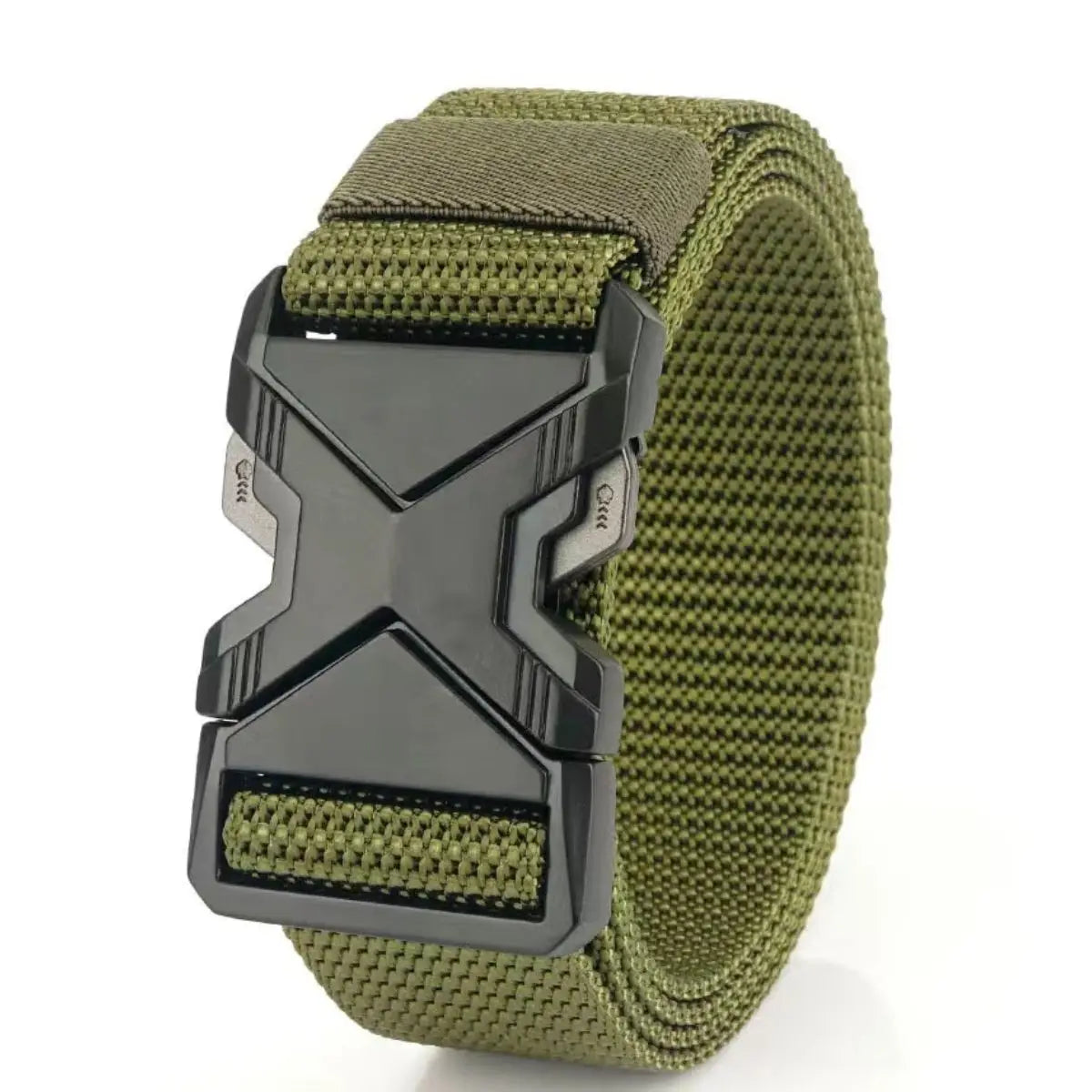 Canvas Tactical Belt Unisex Military Style for Outdoor Use