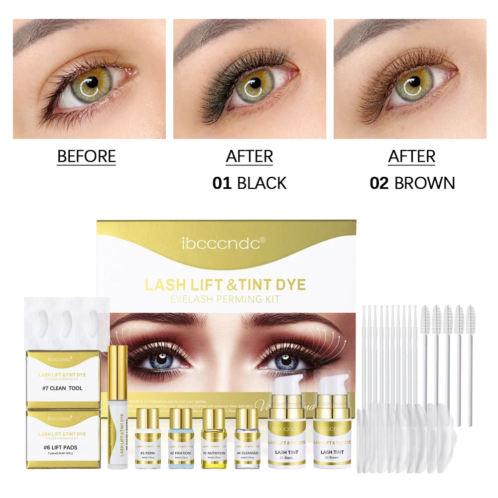 Ibcccndc Semi Permanent Lash Lift Kit Brow Lamination Dye