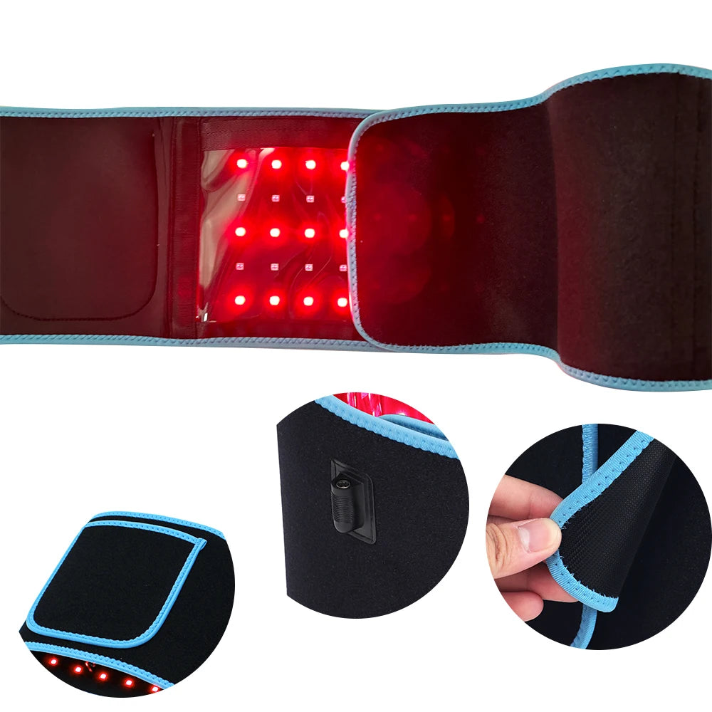 Red Light Therapy Belt 660Nm Near Infrared Wraps