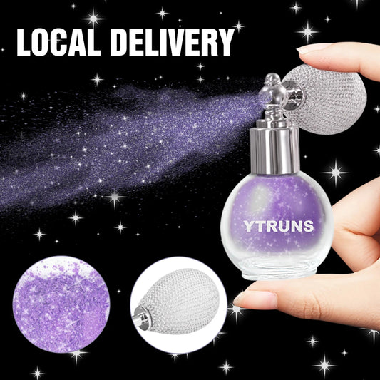 Star Glitter Spray Body Makeup Highlighter 3D Laser Glitter Powder