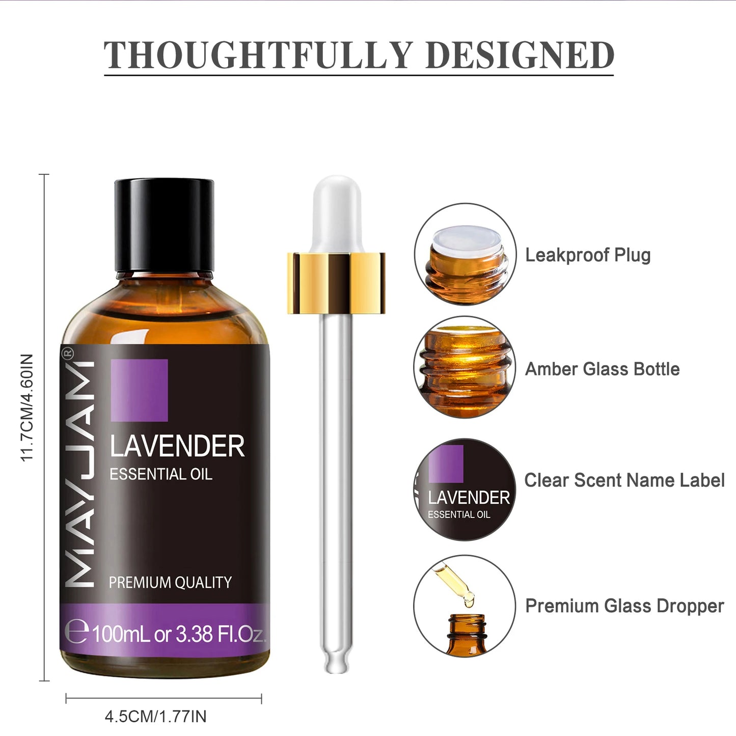 MAYJAM Lavender Vanilla Ylang Ylang Essential Oil Pure Natural