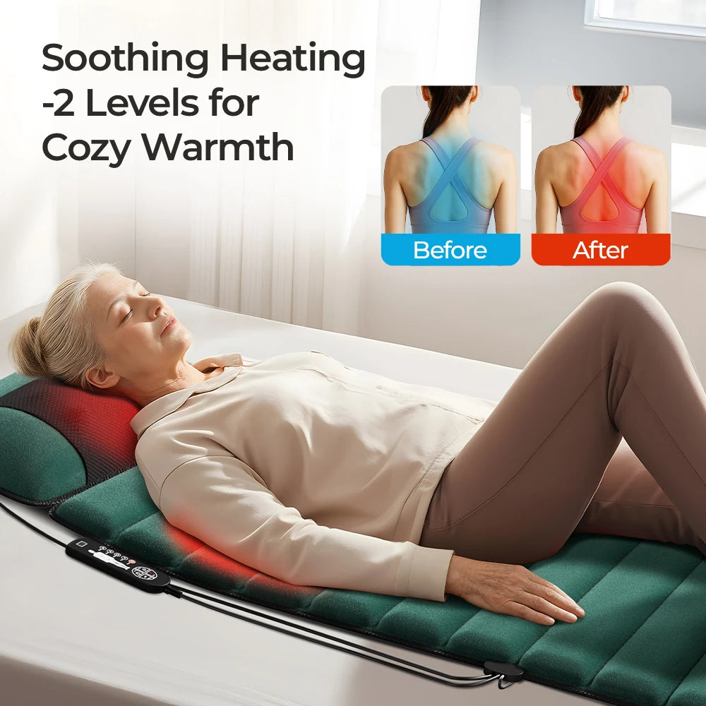 Homemassa Deep Tissue Full Body Massage Mat With Ten Motors