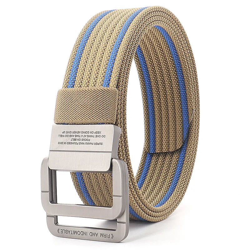 Canvas Tactical Belt Unisex Military Style for Outdoor Use