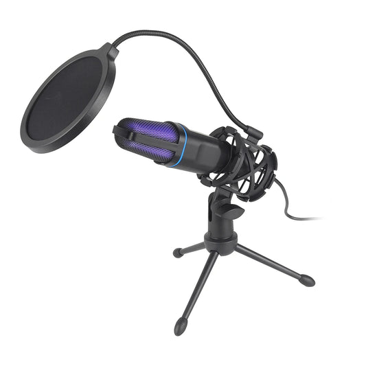 USB Condenser Microphone For Podcasting And Live Streaming