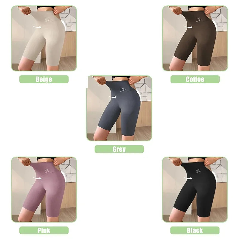Women's Yoga Shorts High Waist Push Up Gym Fitness