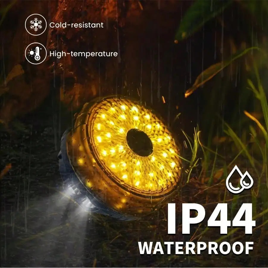 3 in 1 Solar Camping Lantern Spotlight and Fairy Lights