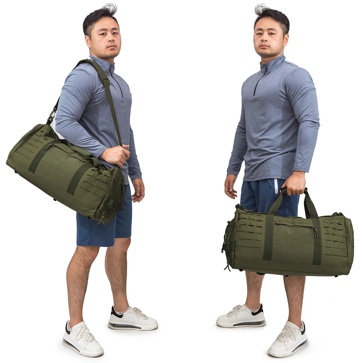 ReFire Gear 40L Tactical Travel Bag For Men Duffel Weekender