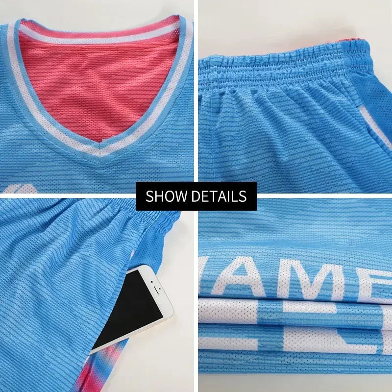 Jianfei Personalized Reversible Basketball Jersey Training Uniform