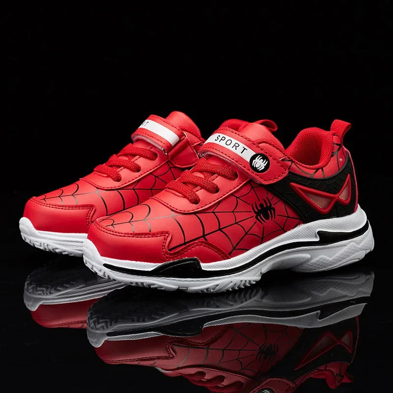 Breathable PU Leather Boys Casual Sports Sneakers For Kids