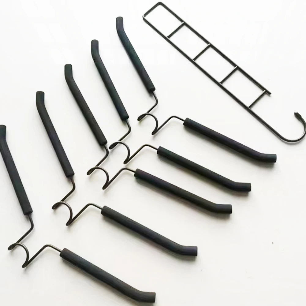 Detachable Multi Layer Clothes Hanger With Anti Slip Sponge Storage