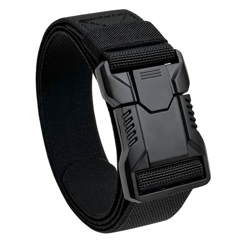 Canvas Tactical Belt Unisex Military Style for Outdoor Use
