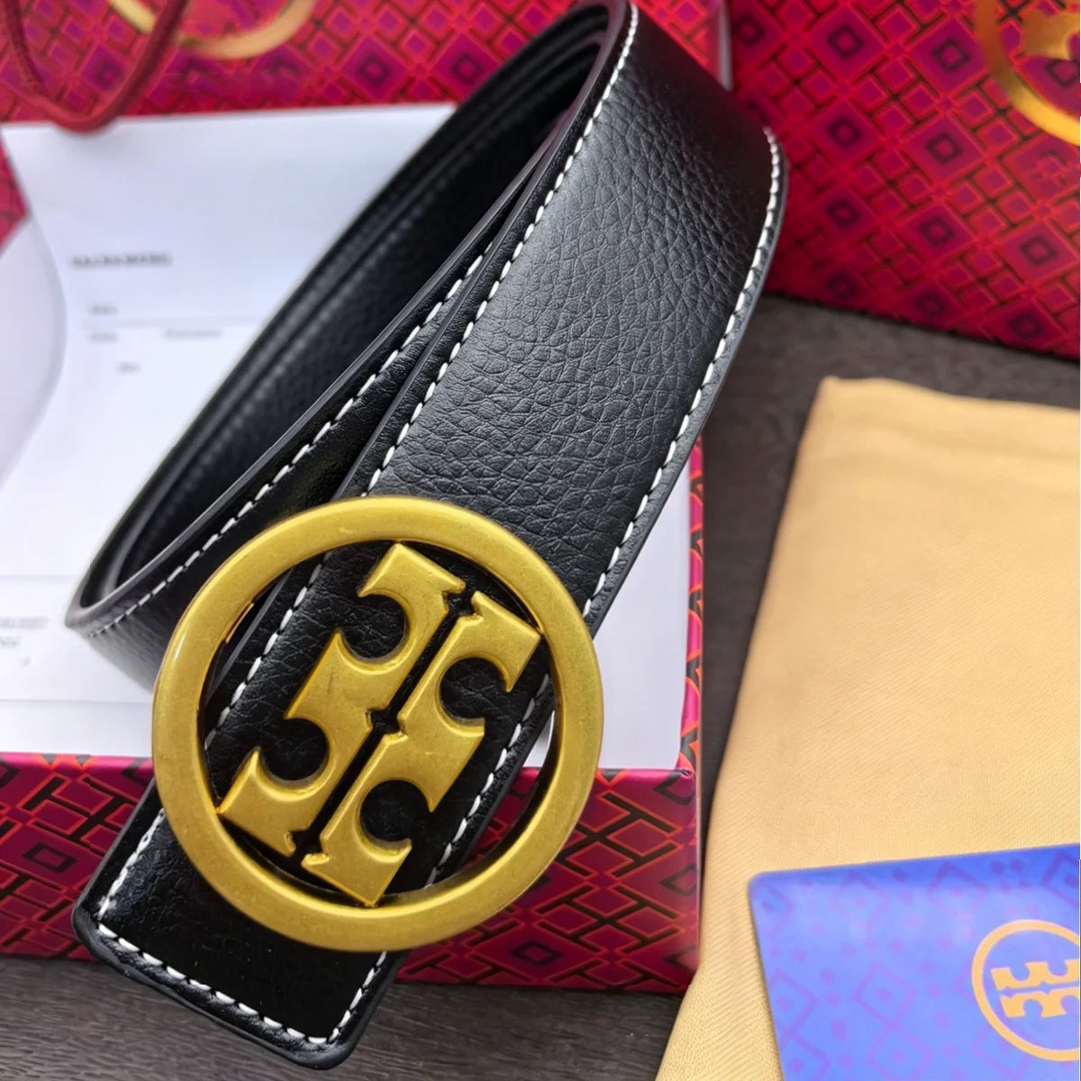 ZUANKUO Classic Unisex Cowhide Belt For Men And Women
