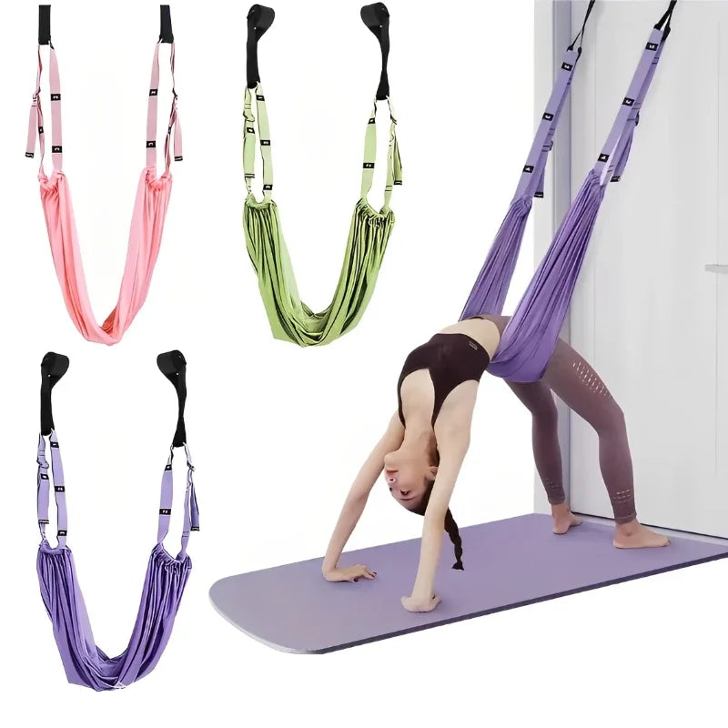 Adjustable Aerial Yoga Strap For Women Stretching And Inversions