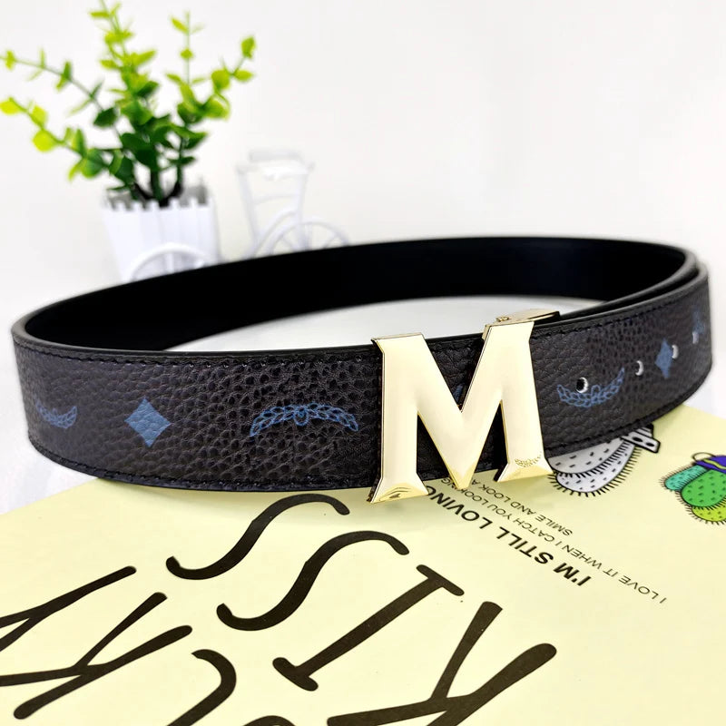 ZUANKUO Classic Genuine Leather Belt For Men And Women