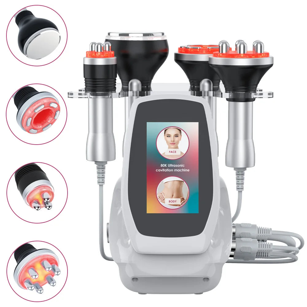 Ultrasonic Cavitation Body Slimming Machine Facial Massager