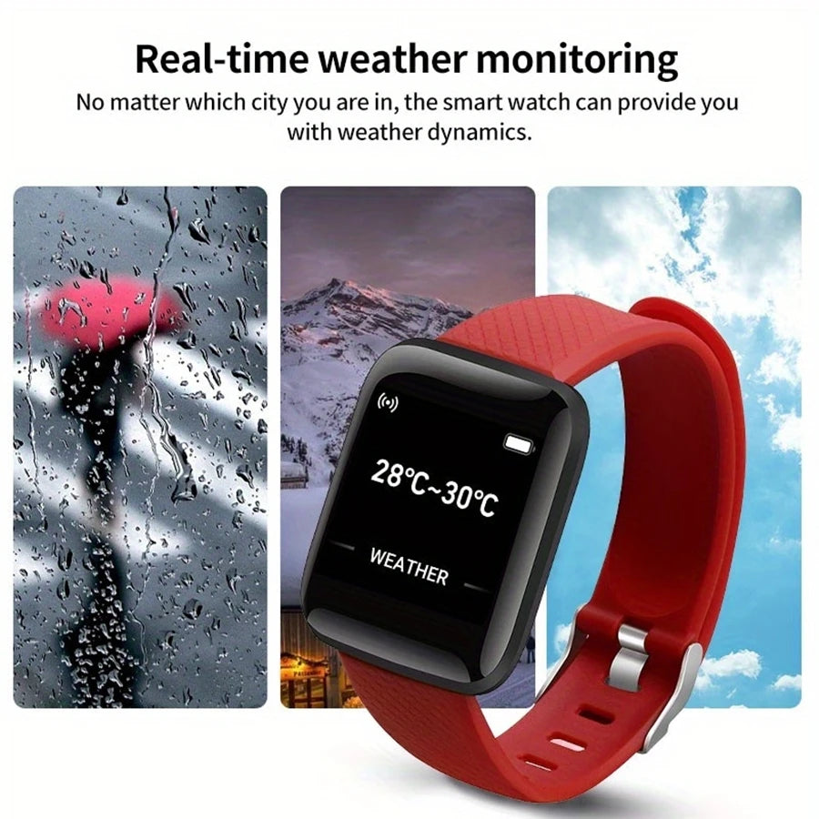 CHAONB Smartwatch For Men And Women Fitness Tracker Bluetooth