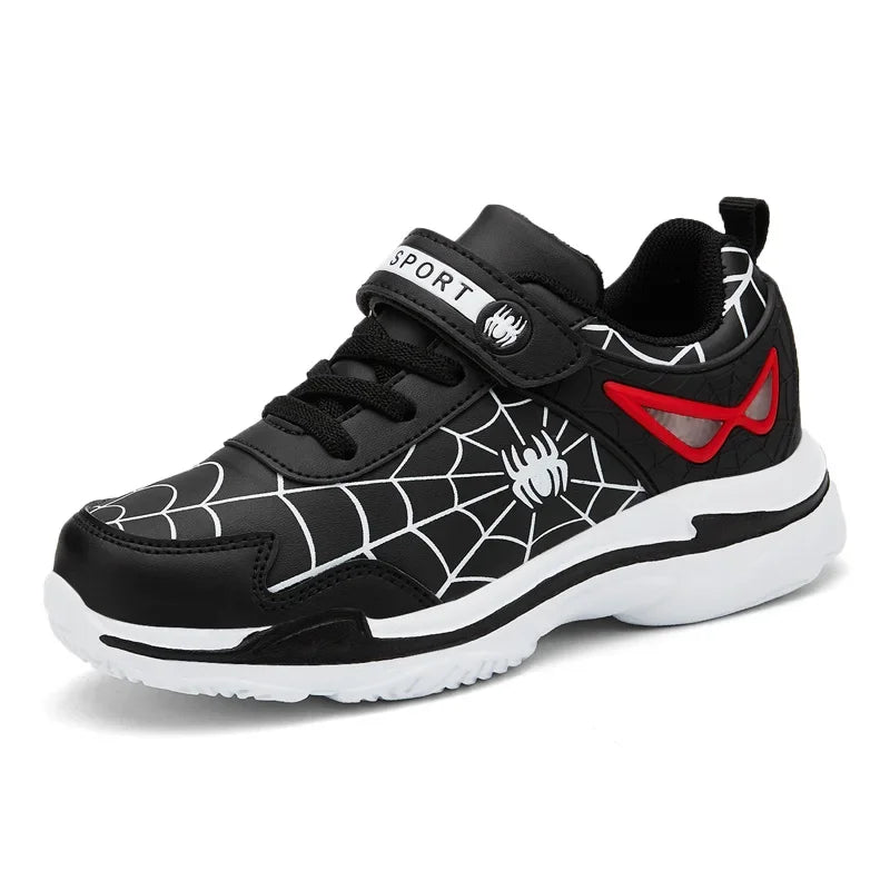 Breathable PU Leather Boys Casual Sports Sneakers For Kids