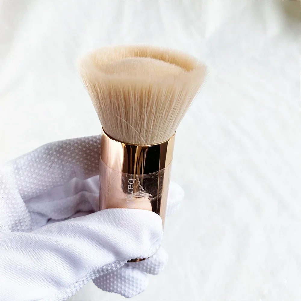 Synthetic Concave Foundation Brush For Powder And Makeup Application